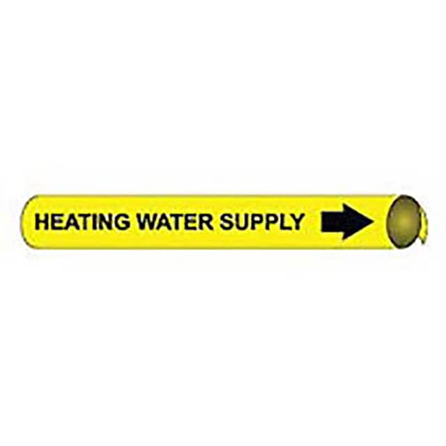 B4056 PIPE MARKER, PRECOILED AND STRAP