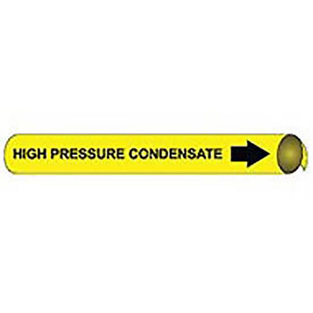 B4058 PIPE MARKER, PRECOILED AND STRAP