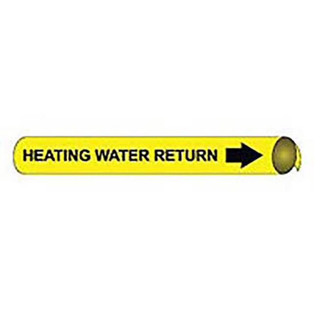 B4055 PIPE MARKER, PRECOILED AND STRAP