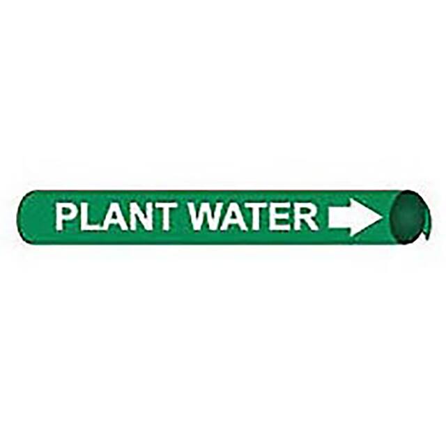 B4082 PIPE MARKER, PRECOILED AND STRAP