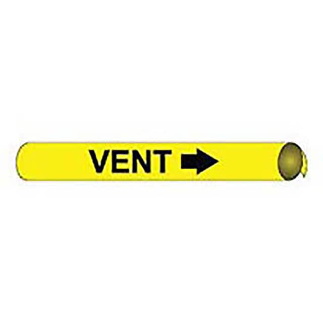 B4109 PIPE MARKER, PRECOILED AND STRAP