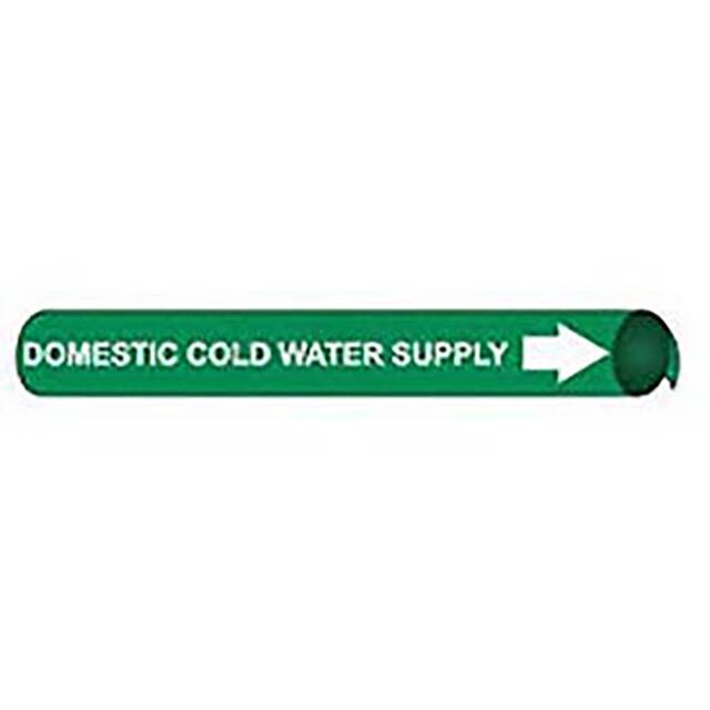 B4036 PIPE MARKER, PRECOILED AND STRAP