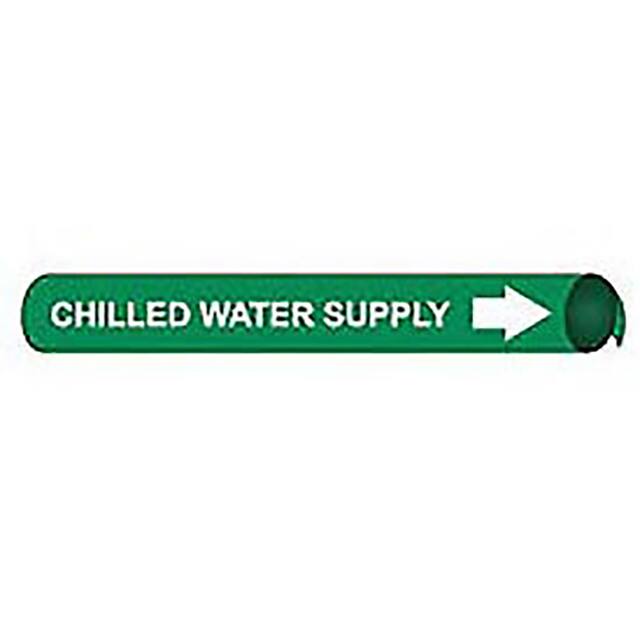 B4015 PIPE MARKER, PRECOILED AND STRAP