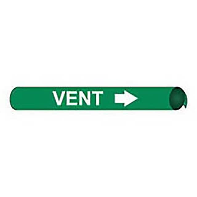 B4110 PIPE MARKER, PRECOILED AND STRAP