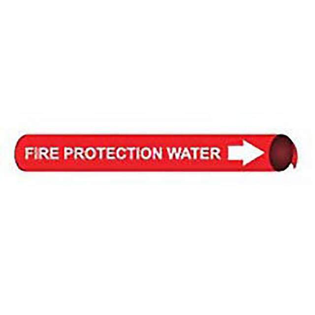 B4043 PIPE MARKER, PRECOILED AND STRAP