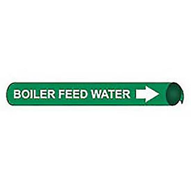 B4009 PIPE MARKER, PRECOILED AND STRAP