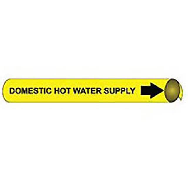 B4038 PIPE MARKER, PRECOILED AND STRAP