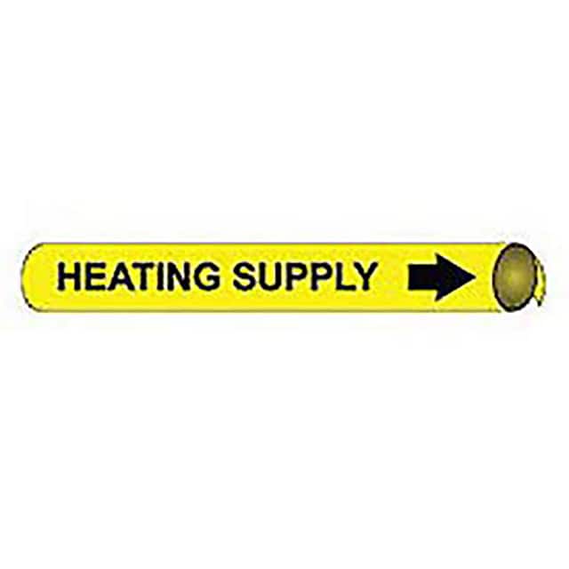 B4054 PIPE MARKER, PRECOILED AND STRAP