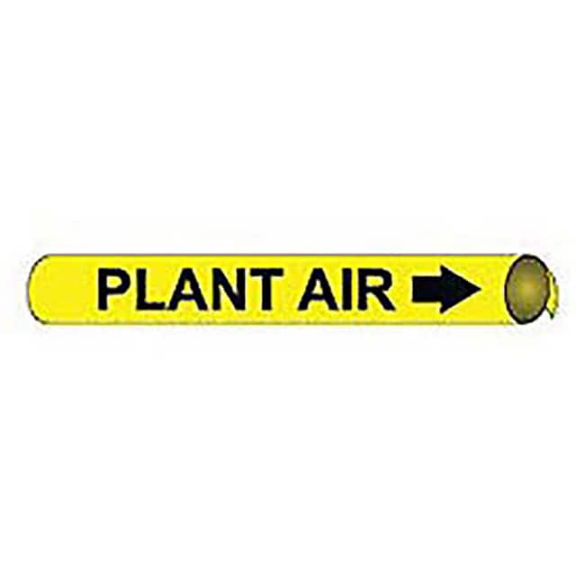 B4081 PIPE MARKER, PRECOILED AND STRAP