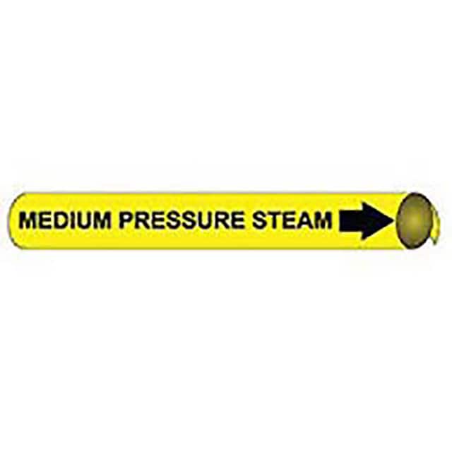 B4072 PIPE MARKER, PRECOILED AND STRAP