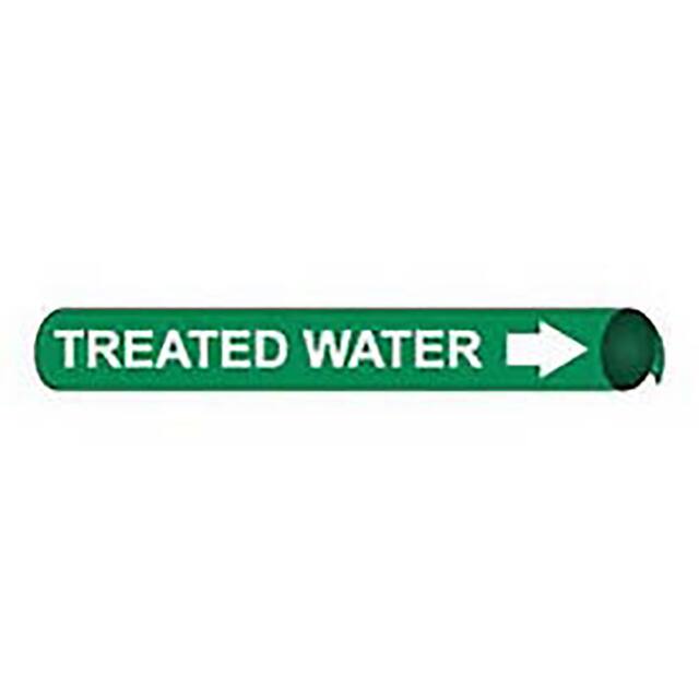 B4106 PIPE MARKER, PRECOILED AND STRAP