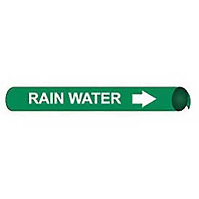 B4087 PIPE MARKER, PRECOILED AND STRAP