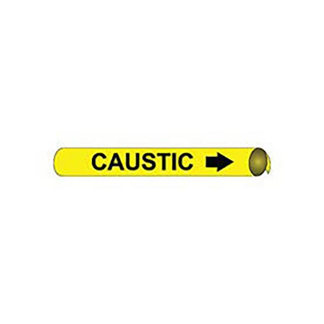 B4012 PIPE MARKER, PRECOILED AND STRAP