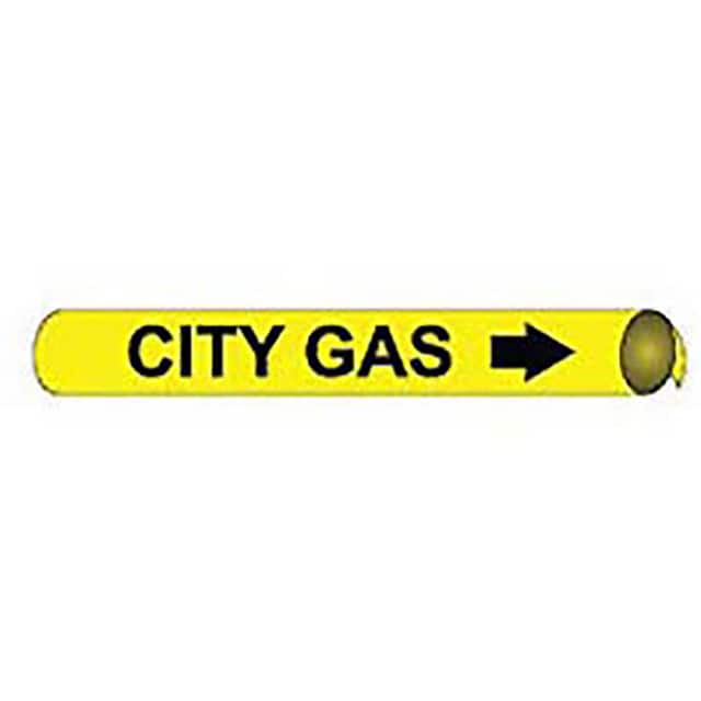B4017 PIPE MARKER, PRECOILED AND STRAP