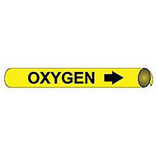 B4079 PIPE MARKER, PRECOILED AND STRAP