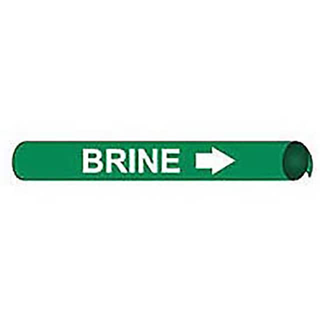 B4010 PIPE MARKER, PRECOILED AND STRAP