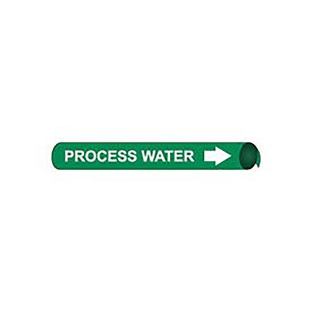 B4085 PIPE MARKER, PRECOILED AND STRAP