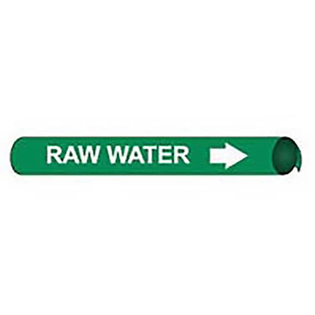 B4088 PIPE MARKER, PRECOILED AND STRAP