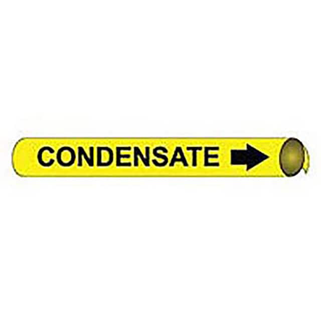 B4024 PIPE MARKER, PRECOILED AND STRAP