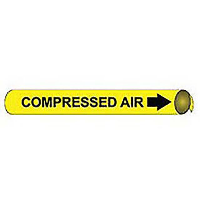 B4023 PIPE MARKER, PRECOILED AND STRAP