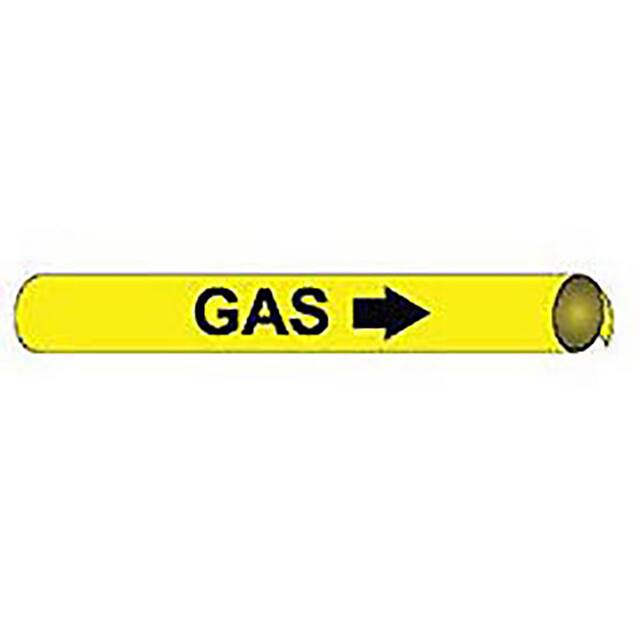 B4049 PIPE MARKER, PRECOILED AND STRAP