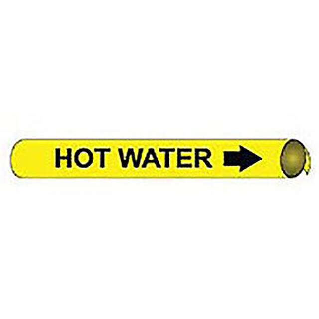 B4061 PIPE MARKER, PRECOILED AND STRAP