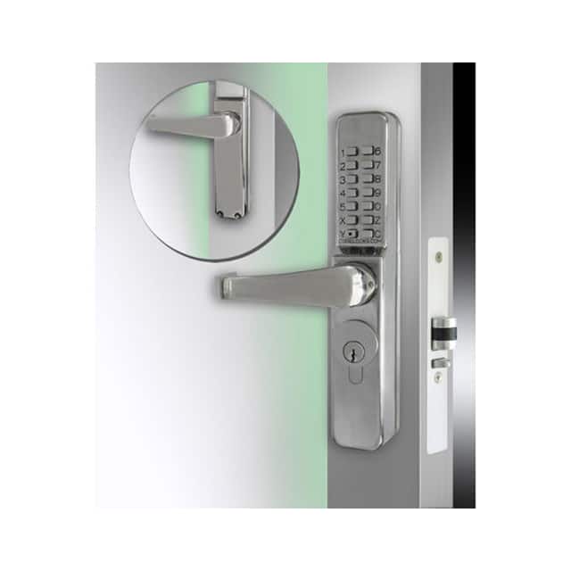 CL465 MECH NARROW STILE LATCH LOCKSET,