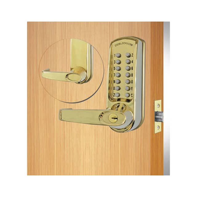 CL610-PB ANSI GRADE 2 MECHANICAL LOCKSET,