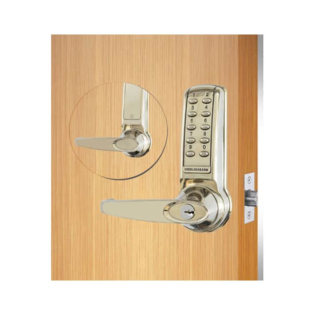 CL4210-SS ELECTRONIC LEVERSET, KEY OVERRID