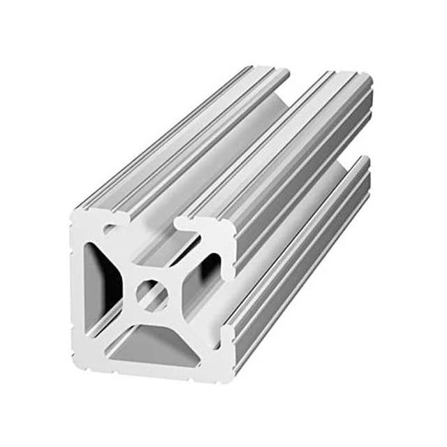 1002-242 1X1" T-SLOTTED PROFILE, 242" STO