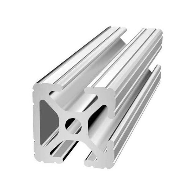 1003-242 1X1" T-SLOTTED PROFILE, 242" STO