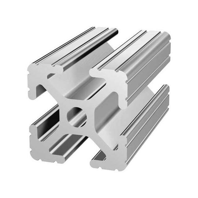 1010-242 1X1" T-SLOTTED PROFILE, 242" STO