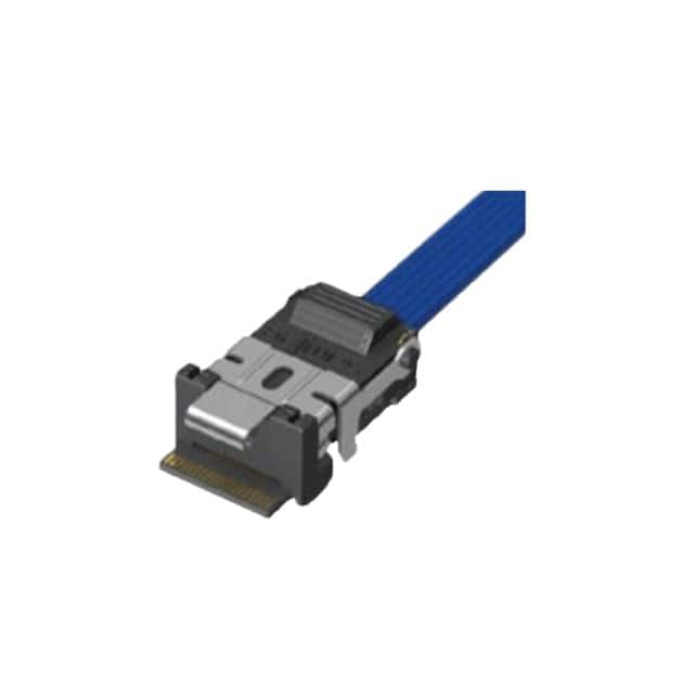 ECUE-12-030-T1-FF-01-1 CBL ASSY FLYOVER 12PAIR 30CM