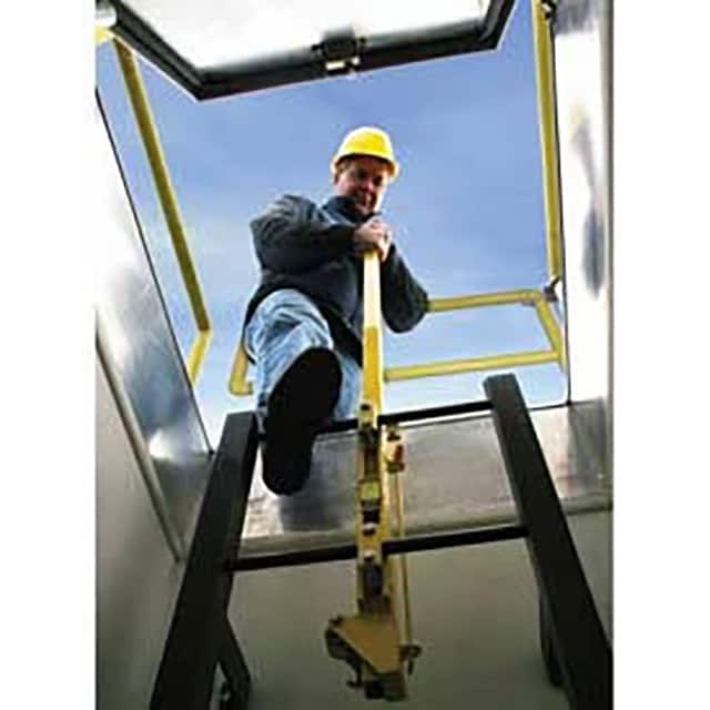 LU-4 ALUMINUM LADDER SAFETY POST