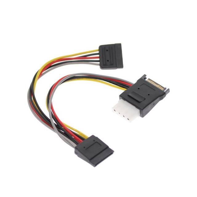 7X15X4A 7IN. SATA POWER SPLITTER CABLE M