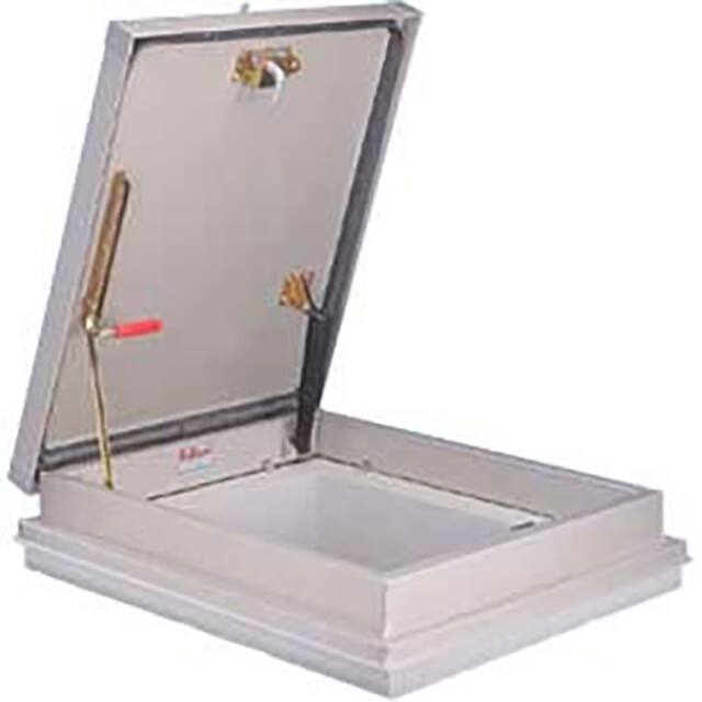 L-20VM GALVANIZED ROOF HATCH FOR CURB I