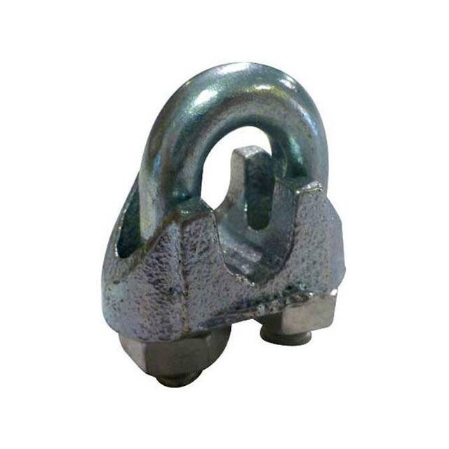 MWRC250P6 MALLEABLE STEEL WIRE ROPE CLIP,