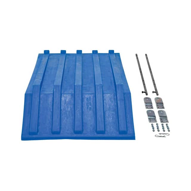 PLID-H-50-BU PLASTIC LID, FOR TRIPLE-BIN RECY