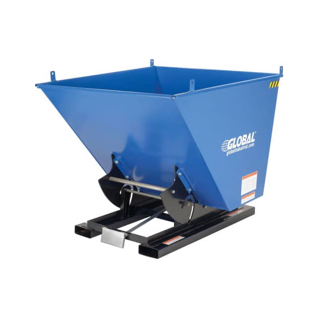 989024 1 CU. YD. SELF-DUMPING FORKLIFT