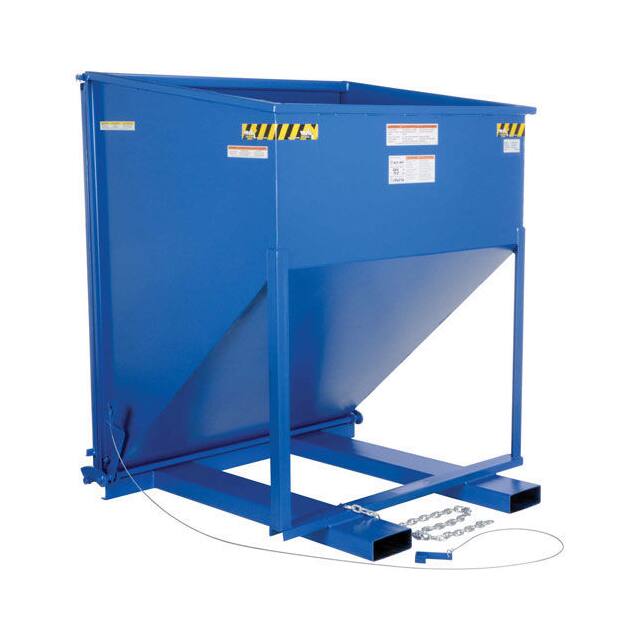 C-HOP-200 FORKLIFT STEEL CHUTE HOPPER, 2 C
