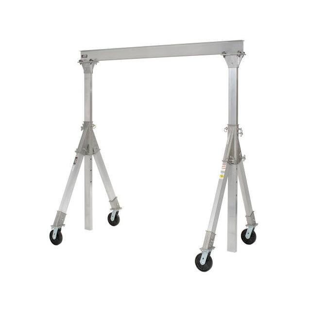 AHA-2-10-12 ALUMINUM GANTRY CRANE ADJUSTABLE