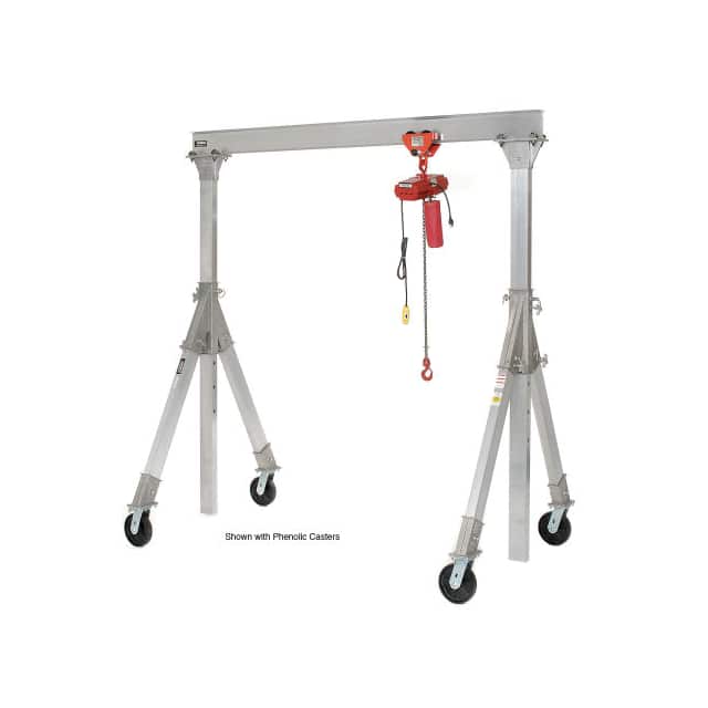 AHA-15-12-12-PNU ALUMINUM GANTRY CRANE ADJ. HT. 1