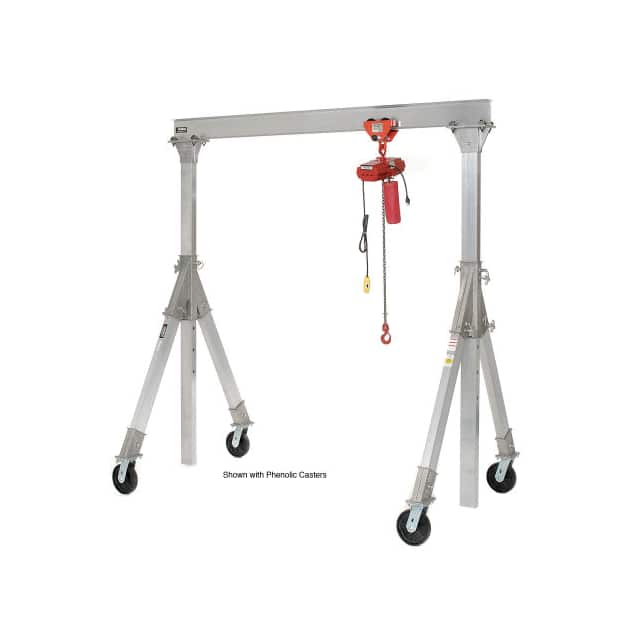 AHA-15-12-10-PNU ALUMINUM GANTRY CRANE ADJ. HT. 1