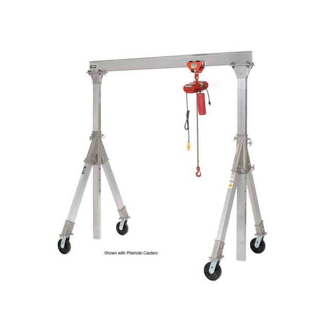 AHA-15-8-12-PNU ALUMINUM GANTRY CRANE ADJ. HT. 1