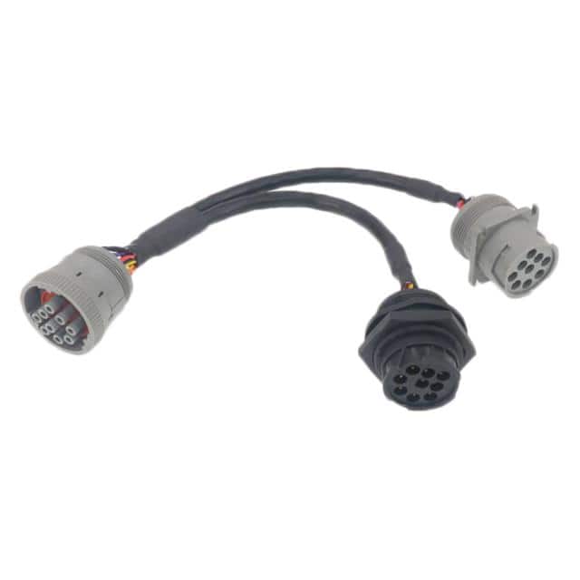 150041-A01-255 J1939 CAT Y-Cable,   CAT Female