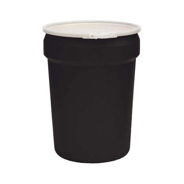 1601BLK EAGLE PLASTIC LAB PACK DRUM W/PL