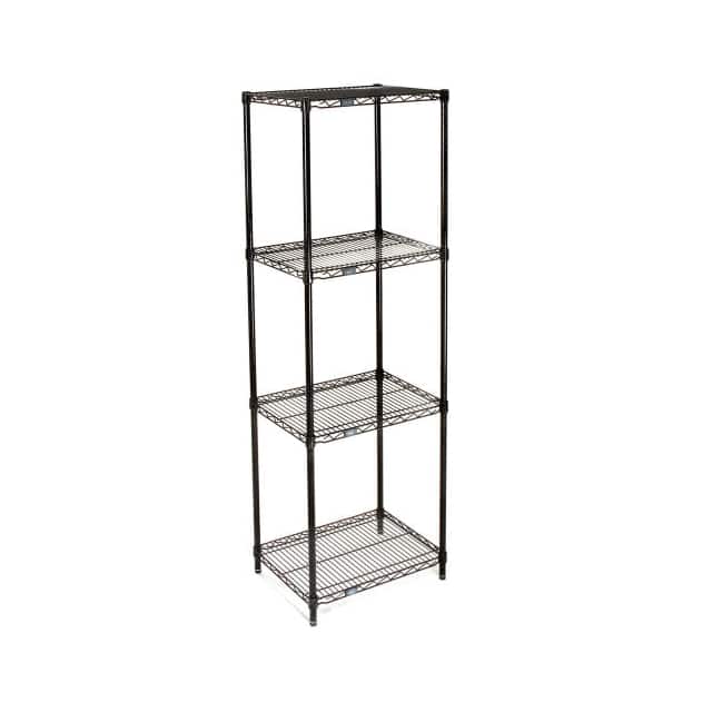 18246B WIRE SHELVING, EPOXY, 24X18X63"