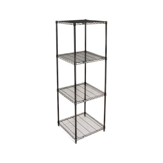 24246B WIRE SHELVING, EPOXY, 24X24X63"