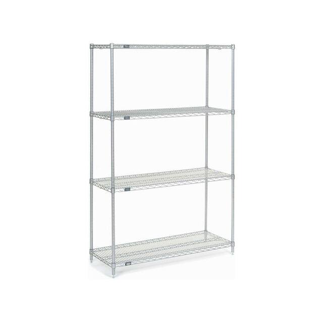 18487EP WIRE SHELVING, EPOXY, 48X18X74"