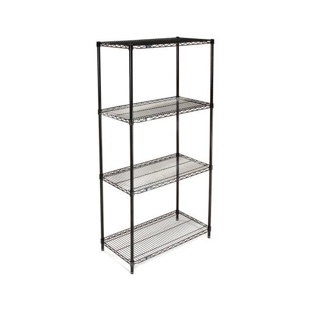 24307B WIRE SHELVING, EPOXY, 30X24X74"